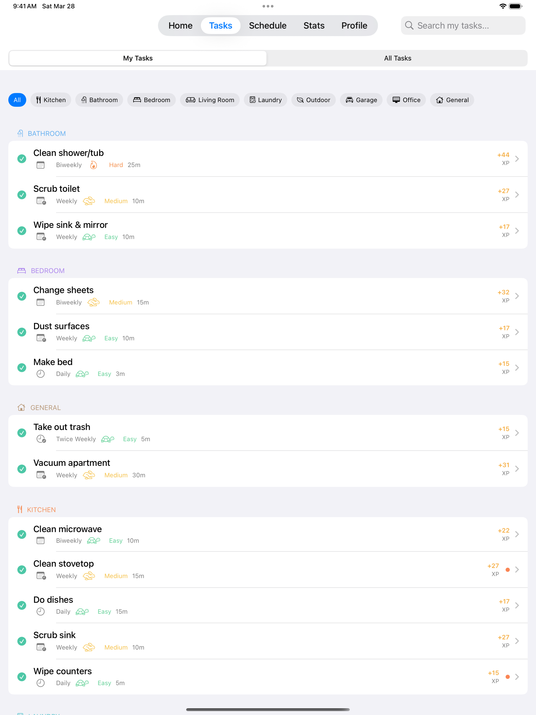 ADultingHD Tasks
